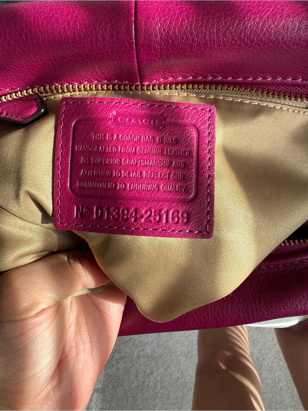 Coach Madeline satchel purse - Picture 13 of 13